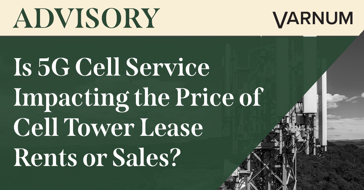 Is 5G Cell Service Impacting The Price Of Cell Tower Lease Rents Or is-5g-cell-service-impacting-the-price-of-cell-tower-lease-rents-or