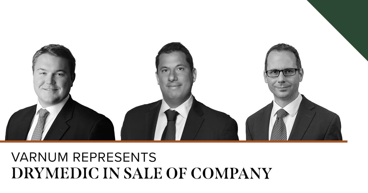 Varnum Represents Detroit Home Restoration Business in Sale of Company