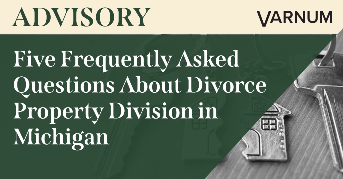 2023 05 Advisory Divorce Property Division
