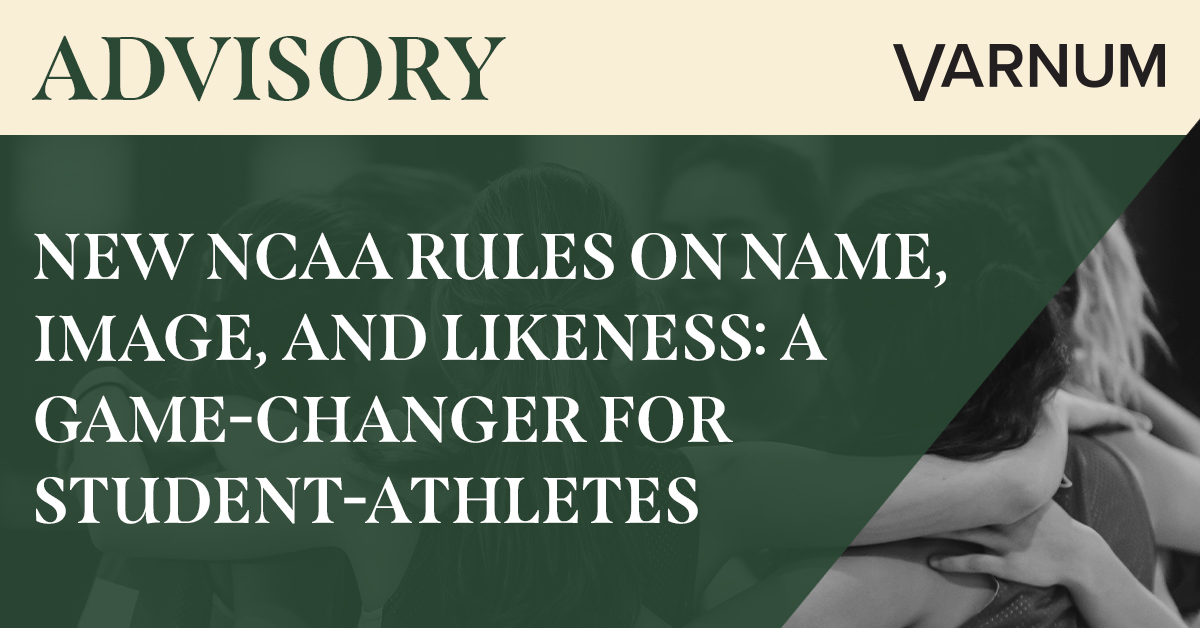 New Rules on Name Image and Likeness: A Game-Changer for Student-Athletes