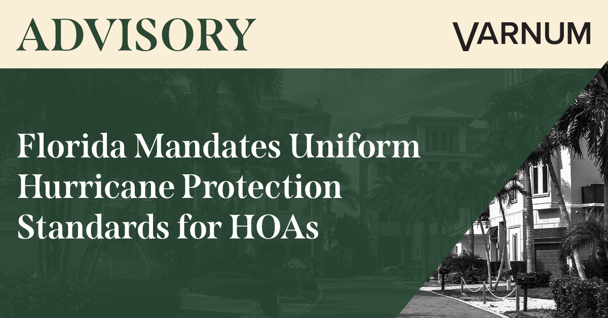 New Florida Law Requires HOAs to Adopt Hurricane Protection Measures