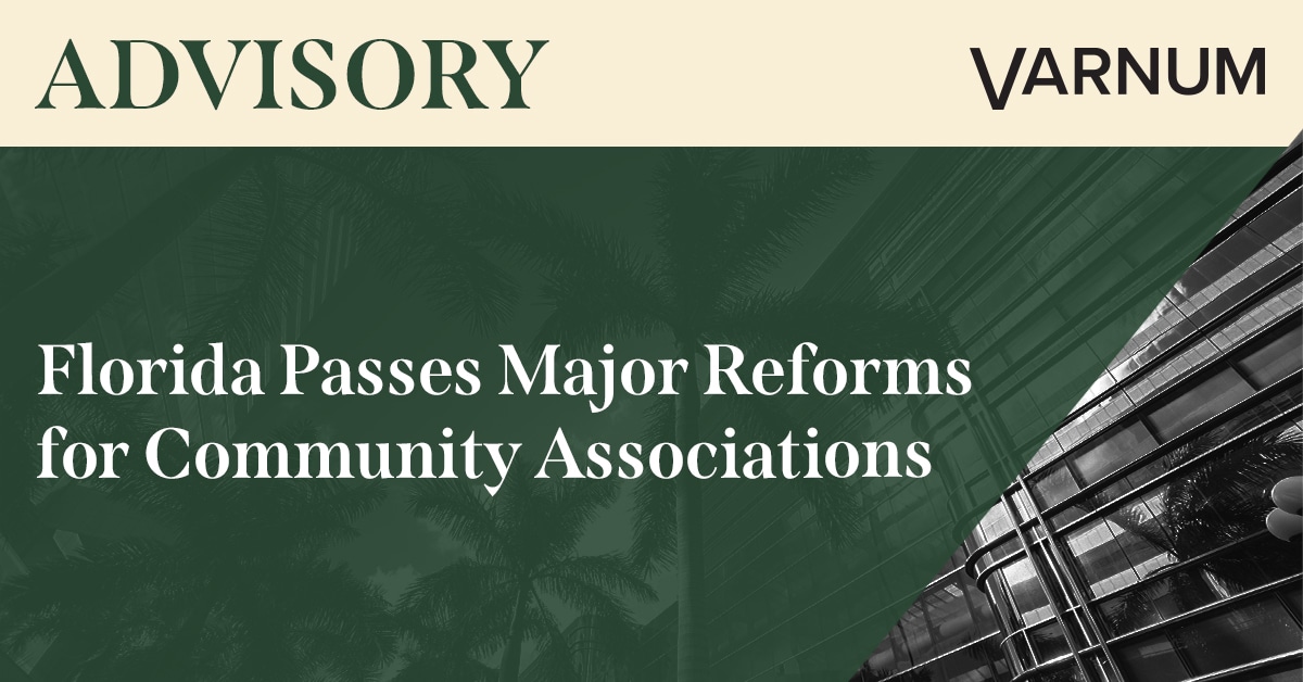 Florida Passes Major Reforms for Community Associations