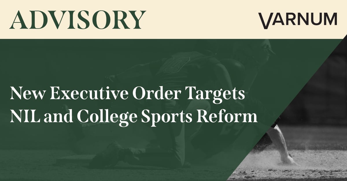 New Executive Order Targets NIL and College Sports Reform